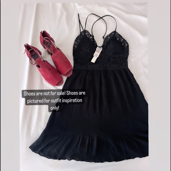 ❣️ PINK Victoria’s Secret - Black Dress ❣️ - Picture 4 of 7